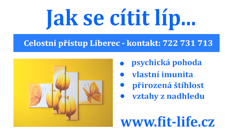 Jak se cítit líp - celostní terapie Liberec